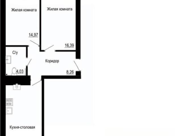 Квартира продажа в Новосадовый, Белгородская область