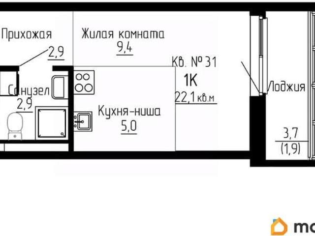 Квартира продажа в ЖК DNS Сити, Новый