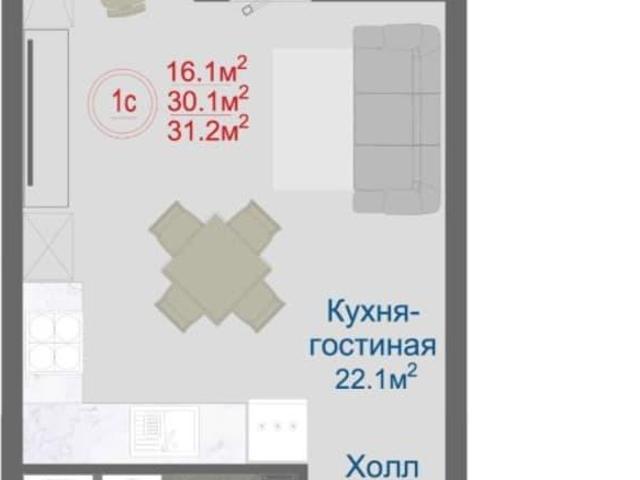 Квартира продажа в Отрадное С, Воронежская область