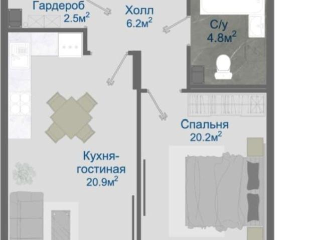 Квартира продажа в Отрадное С, Воронежская область