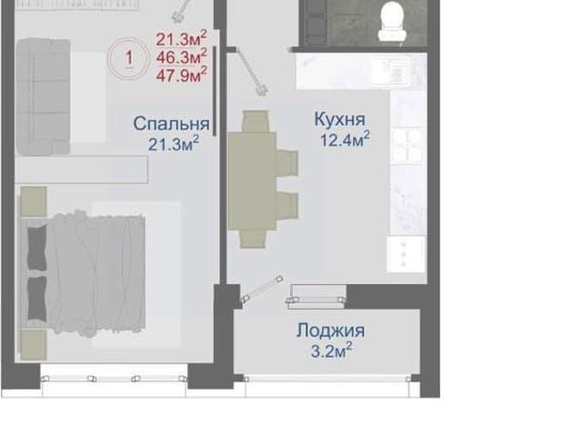 Квартира продажа в Отрадное С, Воронежская область