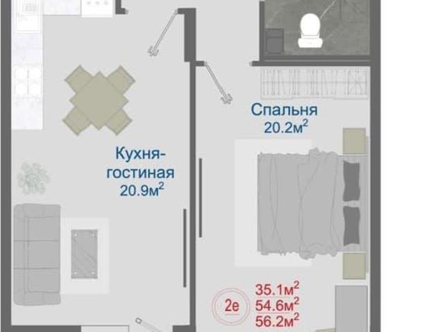 Квартира продажа в Отрадное С, Воронежская область
