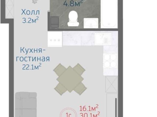 Квартира продажа в Отрадное С, Воронежская область