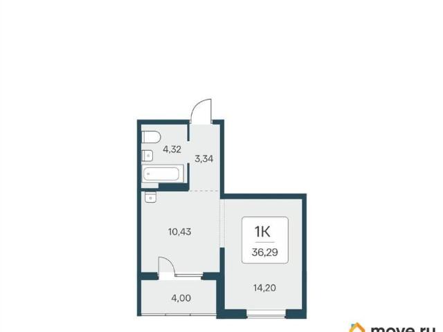 Квартира продажа в Лётный микрорайон, Озёрный