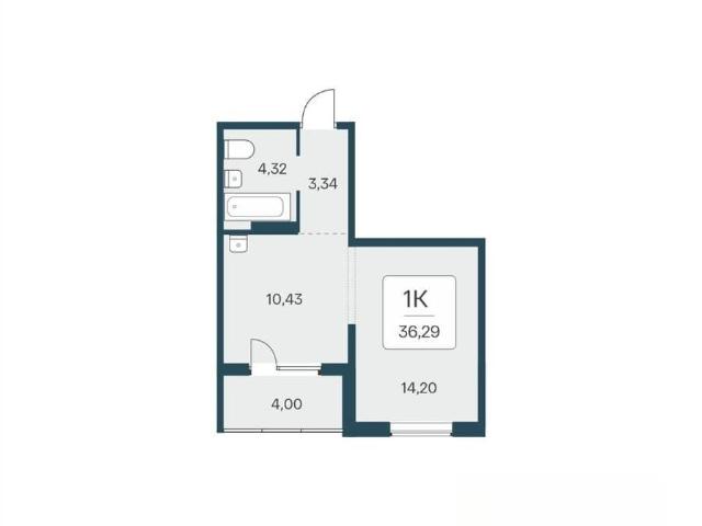 Квартира продажа в Лётный микрорайон, Озёрный