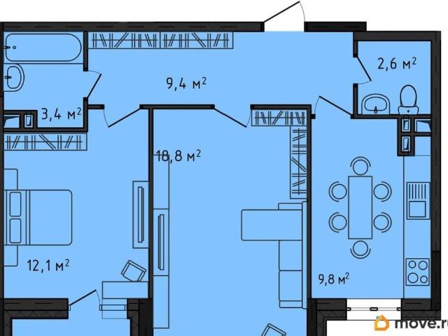 Квартира продажа в Развилка, Кабардино-Балкарская Республика