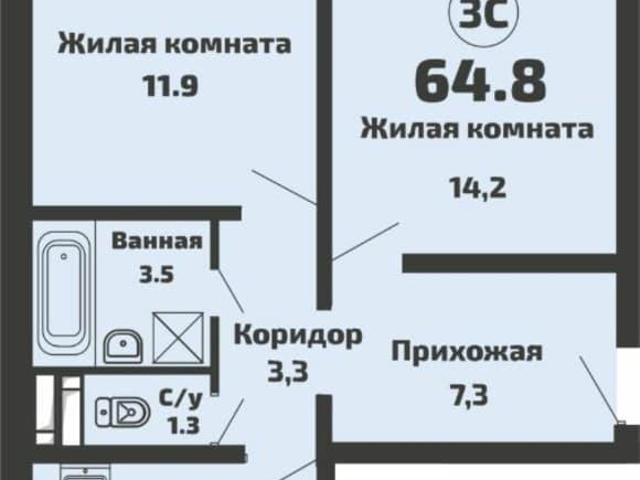 Квартира продажа в Садовый, Новосибирская область