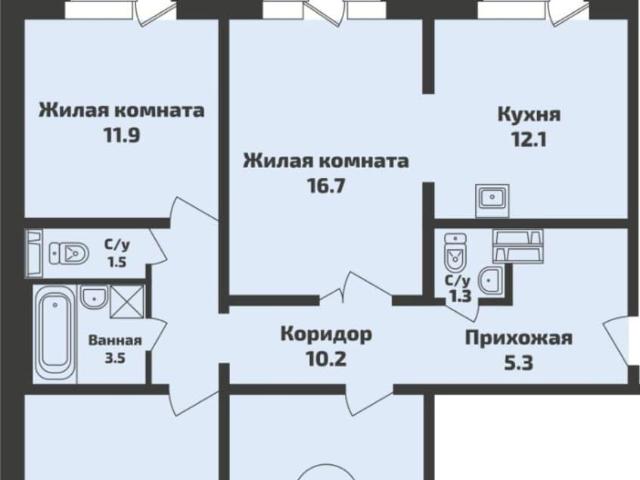 Квартира продажа в Садовый, Новосибирская область