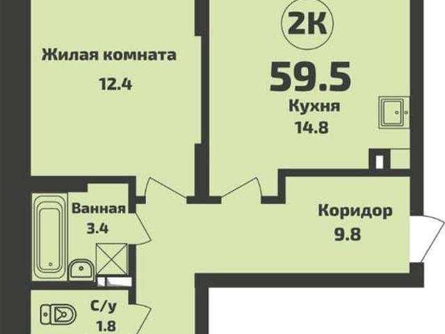 Квартира продажа в Садовый, Новосибирская область
