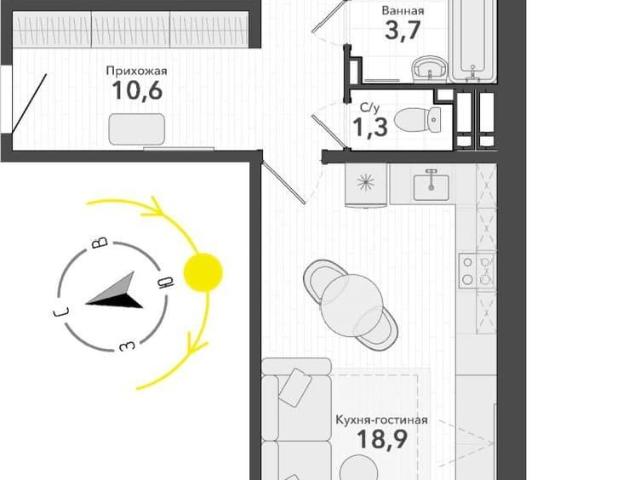 Квартира продажа в Садовый, Новосибирская область