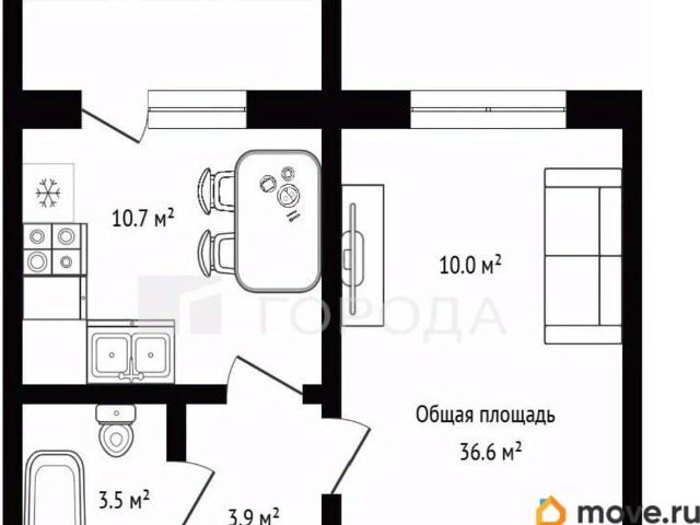 Квартира продажа в Садовый, Новосибирская область