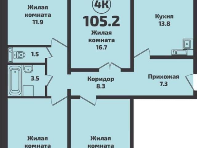 Квартира продажа в Садовый, Новосибирская область
