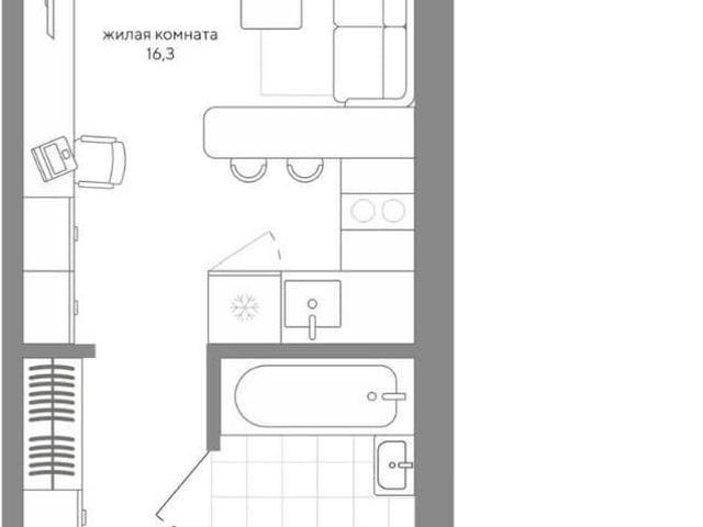 Квартира продажа в Жилой комплекс «Среда», Садовый