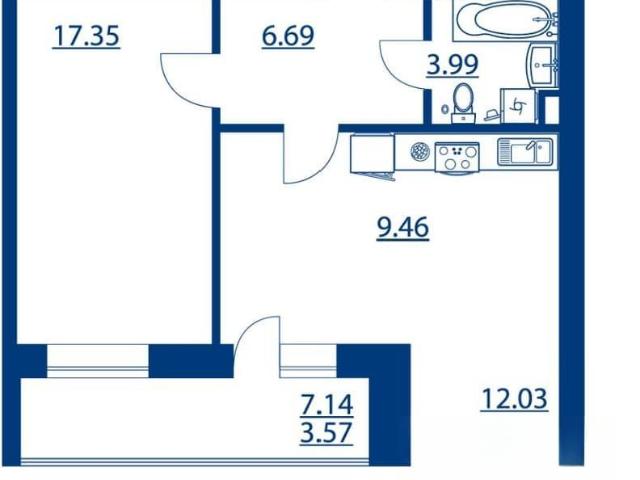 Квартира продажа в Ямное, Воронежская область