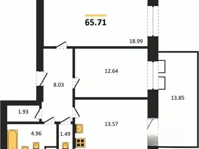 Квартира продажа в Ямное, Воронежская область