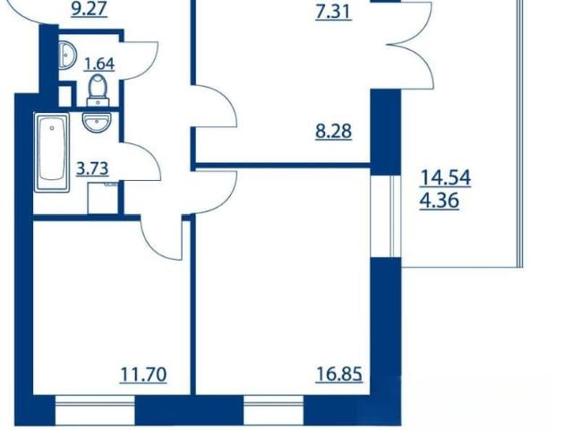 Квартира продажа в Ямное, Воронежская область