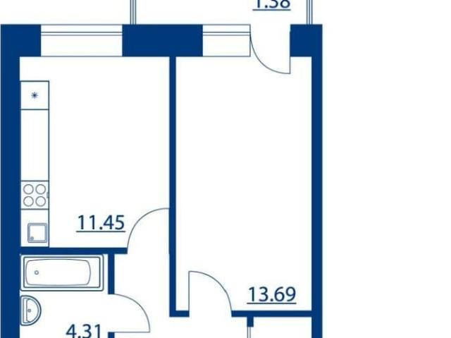 Квартира продажа в Ямное, Воронежская область