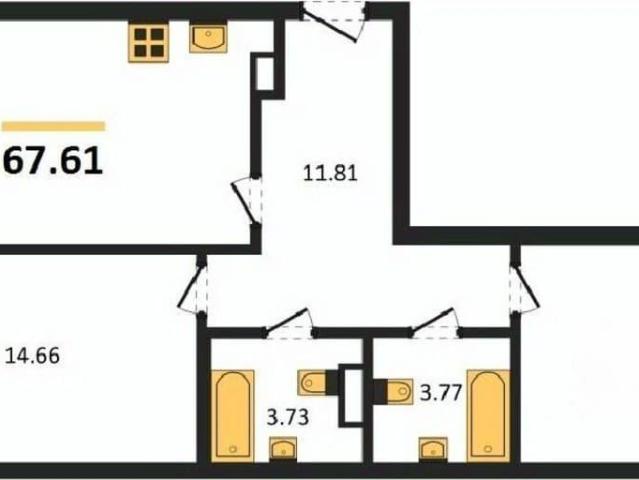 Квартира продажа в Ямное, Воронежская область