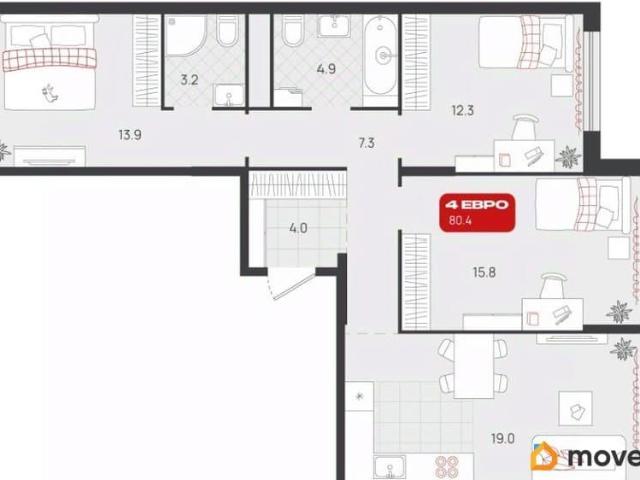Квартира продажа в Свердловск, Свердловская область