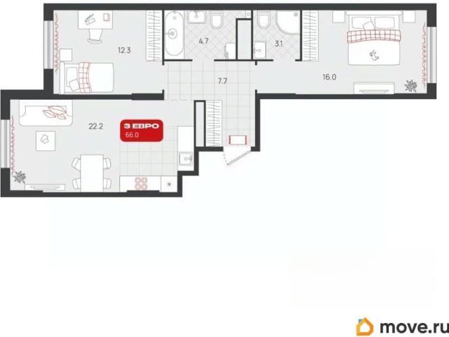 Квартира продажа в Свердловск, Свердловская область