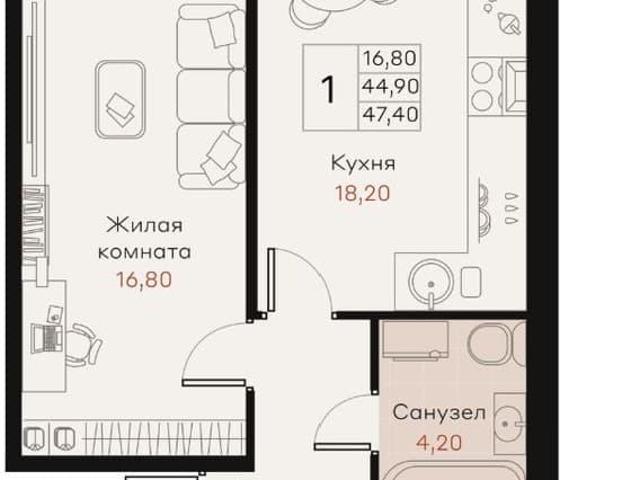 Квартира продажа в Динской р-н, Краснодарский Край