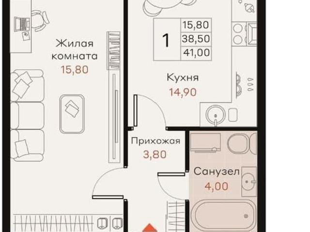 Квартира продажа в Динской р-н, Краснодарский Край