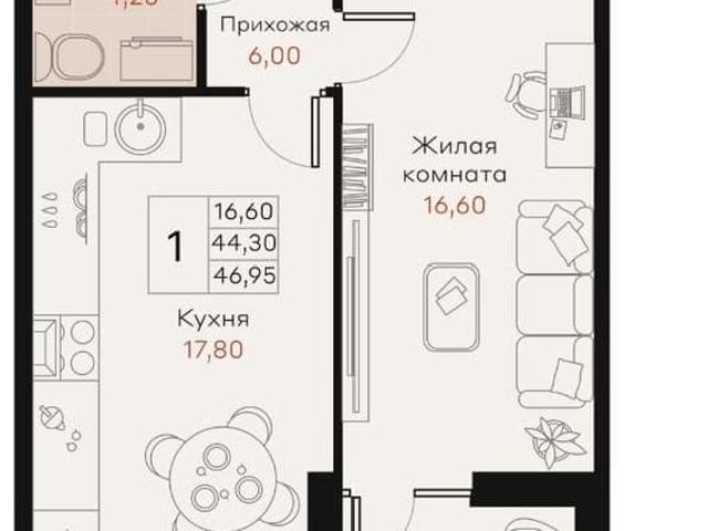 Квартира продажа в Динской р-н, Краснодарский Край