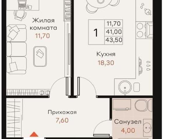 Квартира продажа в Динской р-н, Краснодарский Край