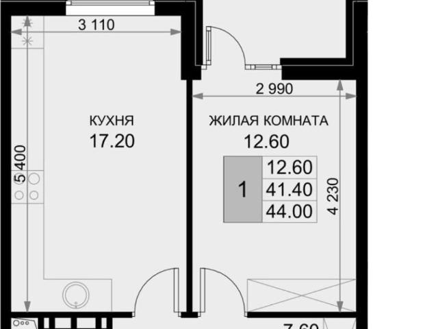 Квартира продажа в Жилой комплекс «История 2», Южный