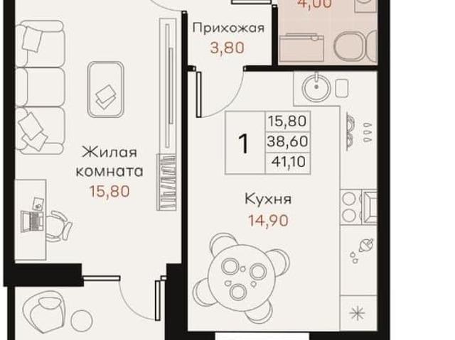 Квартира продажа в Динской р-н, Краснодарский Край