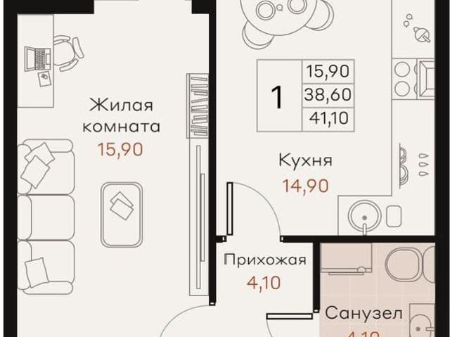 Квартира продажа в Динской р-н, Краснодарский Край