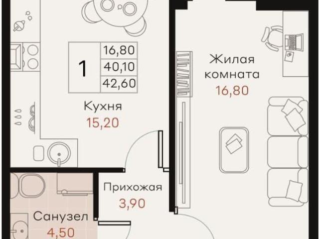 Квартира продажа в Динской р-н, Краснодарский Край