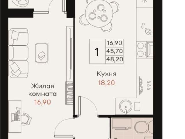 Квартира продажа в Динской р-н, Краснодарский Край