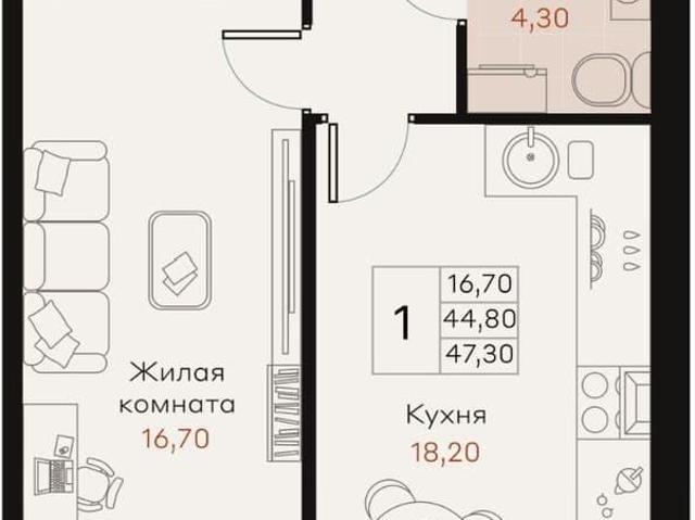 Квартира продажа в Динской р-н, Краснодарский Край