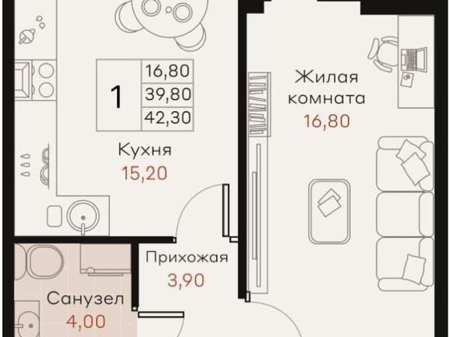 Квартира продажа в Динской р-н, Краснодарский Край