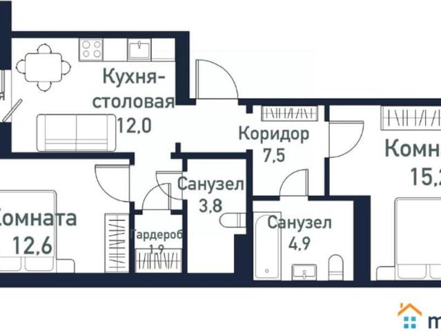 Квартира продажа в Западный
