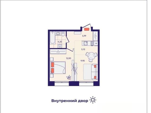 Квартира продажа в Луговое, Маркова
