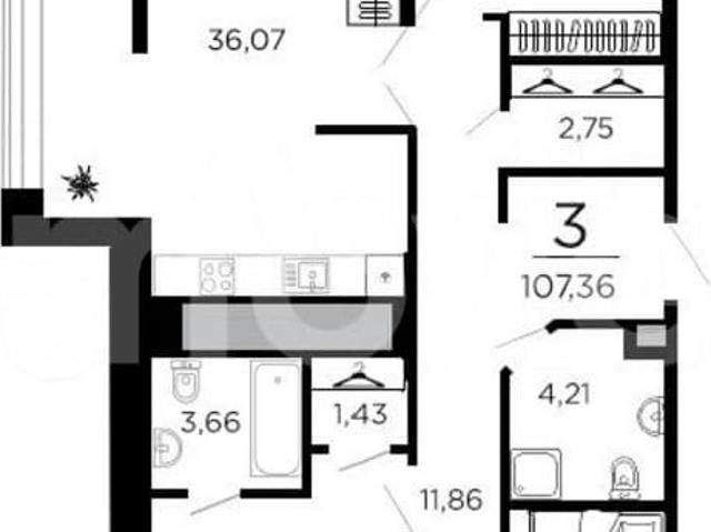 Квартира продажа в Рязань, Рязанская область