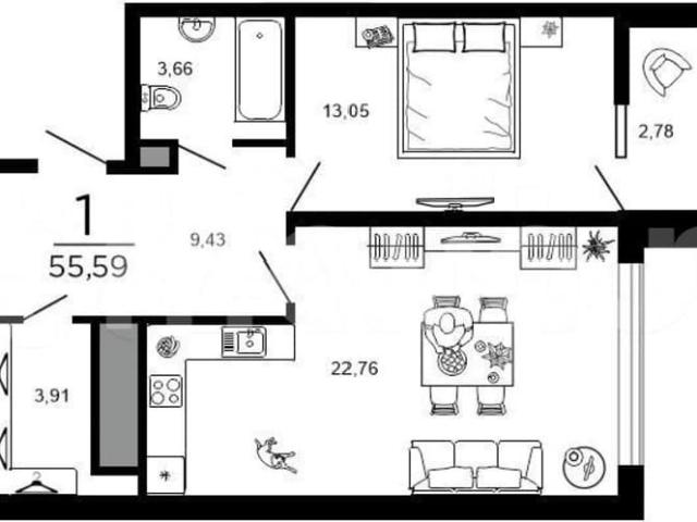 Квартира продажа в Рязань, Рязанская область