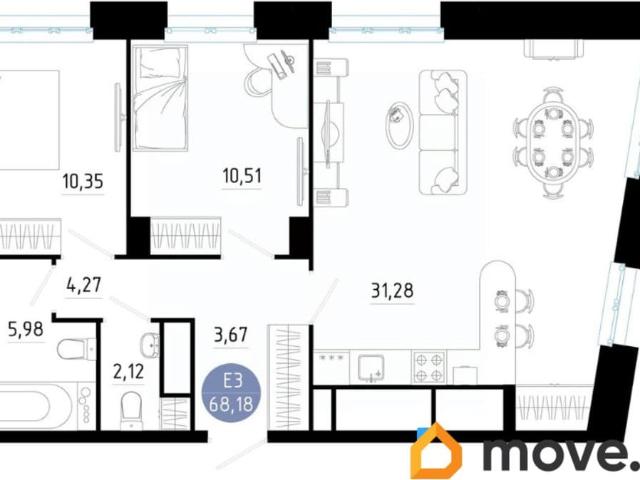 Квартира продажа в Рязань