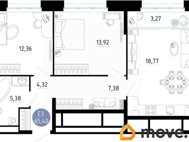 Квартира продажа в Рязань