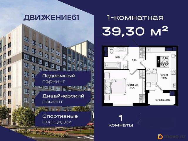 Квартира продажа в Аксайский Р-н, Ростовская область