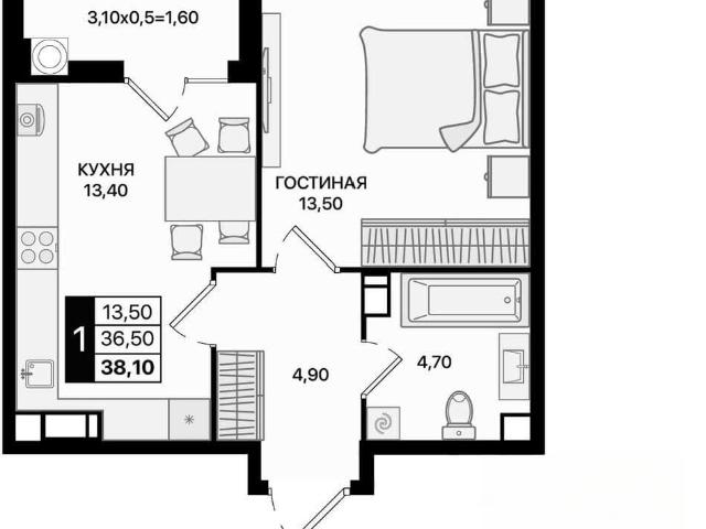 Квартира продажа в Аксайский Р-н, Ростовская область