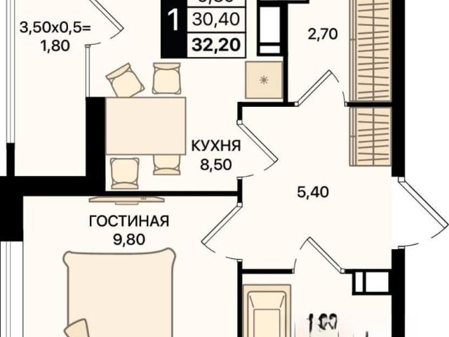 Квартира продажа в Аксайский Р-н, Ростовская область