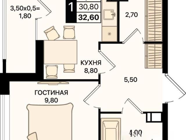 Квартира продажа в Аксайский Р-н, Ростовская область