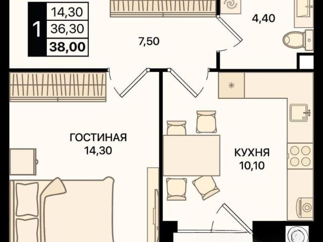 Квартира продажа в Аксайский Р-н, Ростовская область