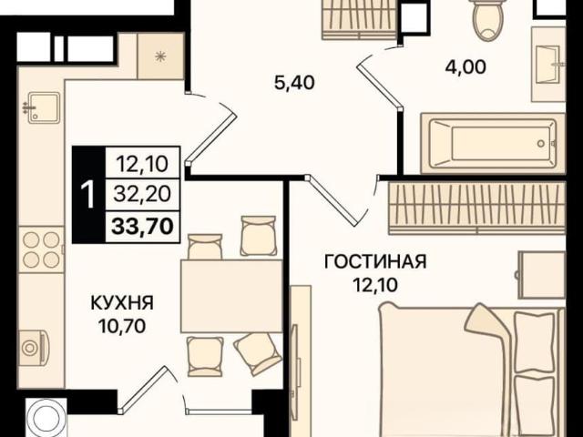 Квартира продажа в Аксайский Р-н, Ростовская область