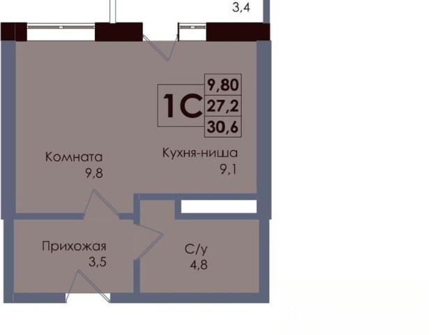 Квартира продажа в 7-й мкр, Ростов-на-Дону
