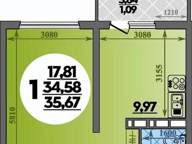 Квартира продажа в 2-й мкр, Ростов-на-Дону