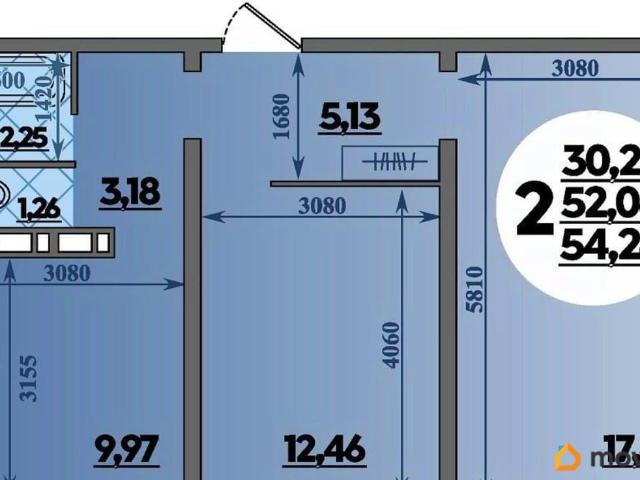 Квартира продажа в 2-й мкр, Ростов-на-Дону